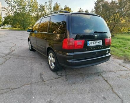 Чорний Сеат Альхамбра, об'ємом двигуна 2 л та пробігом 308 тис. км за 7550 $, фото 10 на Automoto.ua