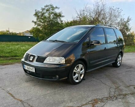 Чорний Сеат Альхамбра, об'ємом двигуна 2 л та пробігом 308 тис. км за 7550 $, фото 7 на Automoto.ua