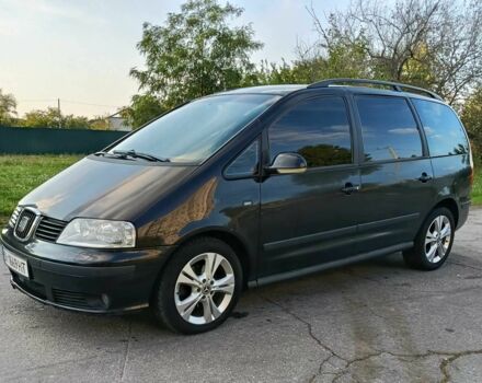 Чорний Сеат Альхамбра, об'ємом двигуна 2 л та пробігом 308 тис. км за 7550 $, фото 5 на Automoto.ua