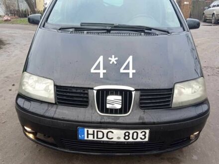 Черный Сеат Альхамбра, объемом двигателя 1.9 л и пробегом 370 тыс. км за 2839 $, фото 1 на Automoto.ua