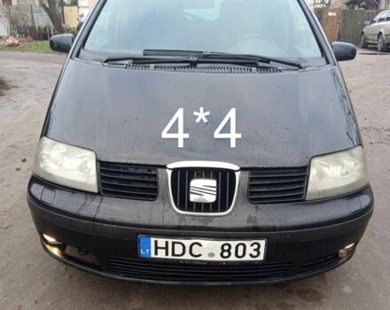 Чорний Сеат Альхамбра, об'ємом двигуна 1.9 л та пробігом 370 тис. км за 2839 $, фото 1 на Automoto.ua