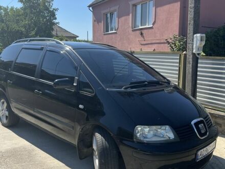 Сеат Альхамбра 2002 в Ужгороде на Automoto.ua Черный Сеат Альхамбра, объемом двигателя 1.9 л и пробегом 600 тыс. км за 5000 $, фото 1 на Automoto.ua