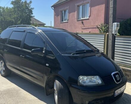Сеат Альхамбра 2002 в Ужгороде на Automoto.ua Черный Сеат Альхамбра, объемом двигателя 1.9 л и пробегом 600 тыс. км за 5000 $, фото 1 на Automoto.ua