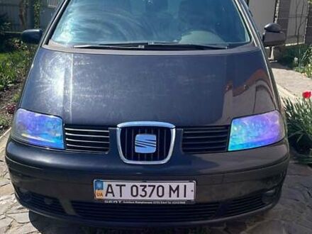Сеат Альхамбра 2005 в Калуше на Automoto.ua Черный Сеат Альхамбра, объемом двигателя 1.8 л и пробегом 193 тыс. км за 5000 $, фото 1 на Automoto.ua