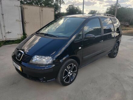 Сеат Альхамбра 2008 у Гайвороне на Automoto.ua Чорний Сеат Альхамбра, об'ємом двигуна 2 л та пробігом 190 тис. км за 7500 $, фото 1 на Automoto.ua