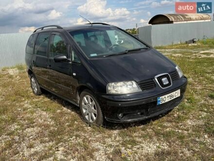 Чорний Сеат Альхамбра, об'ємом двигуна 2 л та пробігом 212 тис. км за 5499 $, фото 1 на Automoto.ua