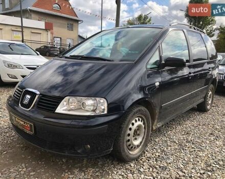 Чорний Сеат Альхамбра, об'ємом двигуна 2 л та пробігом 306 тис. км за 6699 $, фото 1 на Automoto.ua