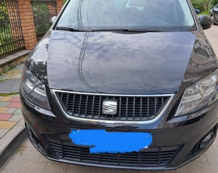 Черный Сеат Альхамбра, объемом двигателя 2 л и пробегом 200 тыс. км за 360 $, фото 1 на Automoto.ua