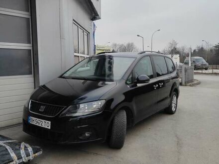Сеат Альхамбра 2012 в Одессе на Automoto.ua Черный Сеат Альхамбра, объемом двигателя 1.97 л и пробегом 311 тыс. км за 10300 $, фото 1 на Automoto.ua