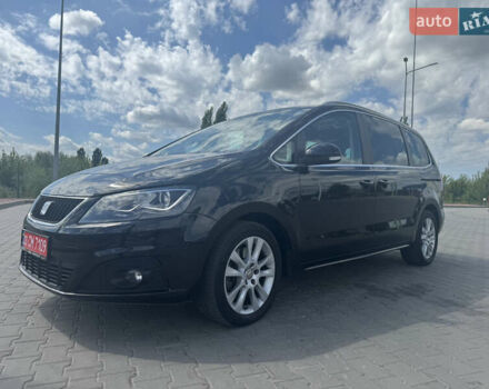 Чорний Сеат Альхамбра, об'ємом двигуна 2 л та пробігом 186 тис. км за 14500 $, фото 1 на Automoto.ua