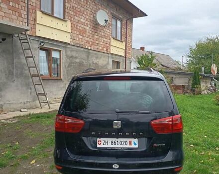 Черный Сеат Альхамбра, объемом двигателя 1.97 л и пробегом 212 тыс. км за 13950 $, фото 1 на Automoto.ua