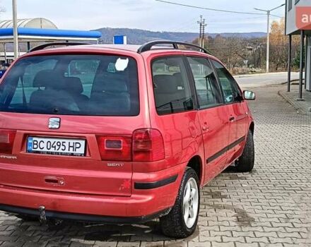 Красный Сеат Альхамбра, объемом двигателя 1.9 л и пробегом 357 тыс. км за 3599 $, фото 3 на Automoto.ua