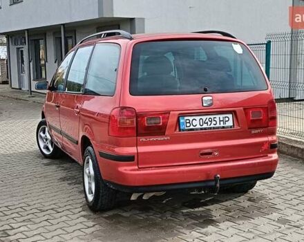 Красный Сеат Альхамбра, объемом двигателя 1.9 л и пробегом 357 тыс. км за 3599 $, фото 2 на Automoto.ua