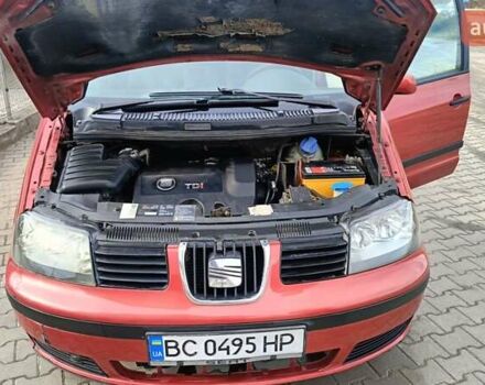 Красный Сеат Альхамбра, объемом двигателя 1.9 л и пробегом 357 тыс. км за 3599 $, фото 9 на Automoto.ua