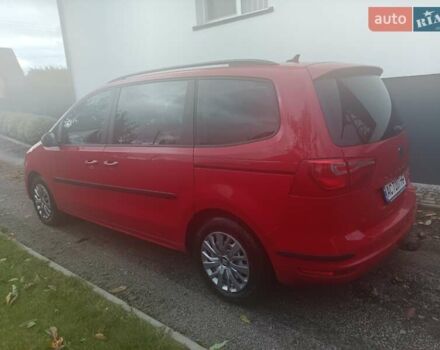 Красный Сеат Альхамбра, объемом двигателя 1.97 л и пробегом 220 тыс. км за 13500 $, фото 5 на Automoto.ua