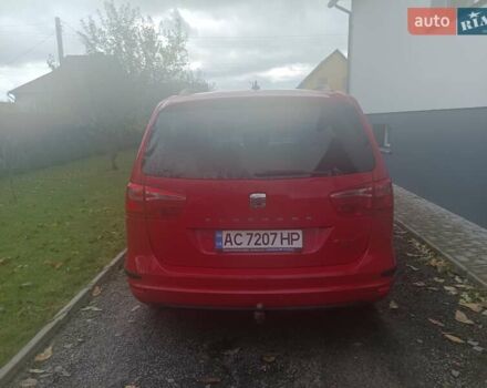 Красный Сеат Альхамбра, объемом двигателя 1.97 л и пробегом 220 тыс. км за 13500 $, фото 4 на Automoto.ua