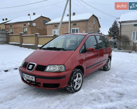 Червоний Сеат Альхамбра, об'ємом двигуна 1.9 л та пробігом 359 тис. км за 3349 $, фото 1 на Automoto.ua