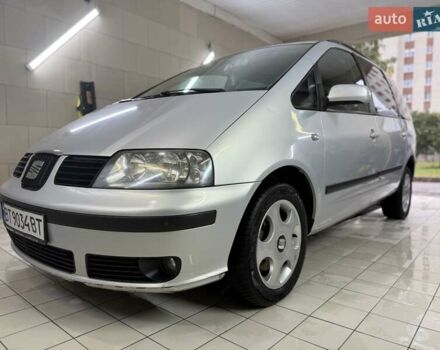Сірий Сеат Альхамбра, об'ємом двигуна 1.9 л та пробігом 290 тис. км за 5950 $, фото 4 на Automoto.ua