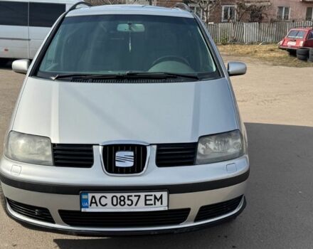 Серый Сеат Альхамбра, объемом двигателя 1.9 л и пробегом 318 тыс. км за 5500 $, фото 19 на Automoto.ua