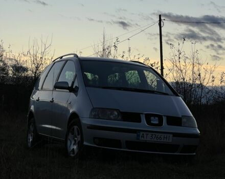 Серый Сеат Альхамбра, объемом двигателя 1.9 л и пробегом 330 тыс. км за 5600 $, фото 3 на Automoto.ua