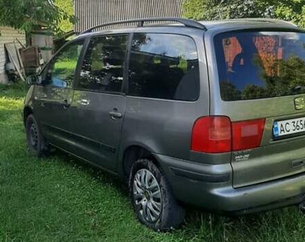 Серый Сеат Альхамбра, объемом двигателя 1.9 л и пробегом 288 тыс. км за 4000 $, фото 3 на Automoto.ua