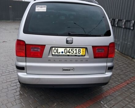 Серый Сеат Альхамбра, объемом двигателя 1.9 л и пробегом 330 тыс. км за 3000 $, фото 3 на Automoto.ua