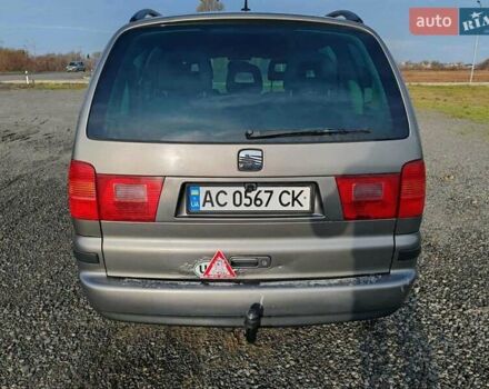 Серый Сеат Альхамбра, объемом двигателя 1.98 л и пробегом 279 тыс. км за 5300 $, фото 12 на Automoto.ua