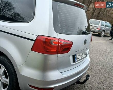 Сірий Сеат Альхамбра, об'ємом двигуна 2 л та пробігом 320 тис. км за 8600 $, фото 8 на Automoto.ua