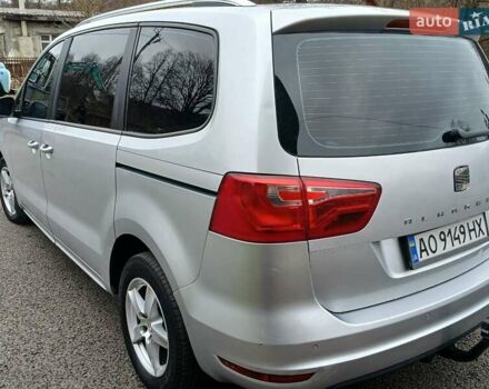 Сірий Сеат Альхамбра, об'ємом двигуна 2 л та пробігом 320 тис. км за 8600 $, фото 5 на Automoto.ua
