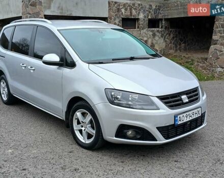 Сірий Сеат Альхамбра, об'ємом двигуна 2 л та пробігом 320 тис. км за 8600 $, фото 6 на Automoto.ua