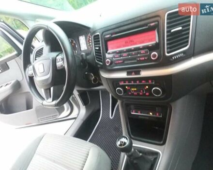 Сірий Сеат Альхамбра, об'ємом двигуна 2 л та пробігом 320 тис. км за 8600 $, фото 30 на Automoto.ua