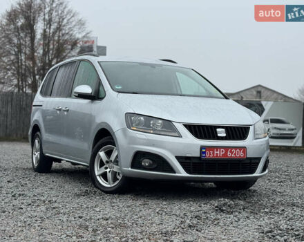 Серый Сеат Альхамбра, объемом двигателя 2 л и пробегом 240 тыс. км за 12300 $, фото 14 на Automoto.ua