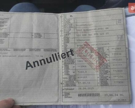 Сірий Сеат Альхамбра, об'ємом двигуна 1.97 л та пробігом 181 тис. км за 13900 $, фото 45 на Automoto.ua