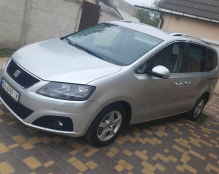 Серый Сеат Альхамбра, объемом двигателя 2 л и пробегом 230 тыс. км за 12800 $, фото 4 на Automoto.ua