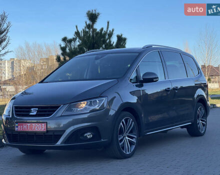 Сірий Сеат Альхамбра, об'ємом двигуна 2 л та пробігом 230 тис. км за 17950 $, фото 2 на Automoto.ua