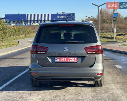 Сірий Сеат Альхамбра, об'ємом двигуна 2 л та пробігом 230 тис. км за 17950 $, фото 55 на Automoto.ua