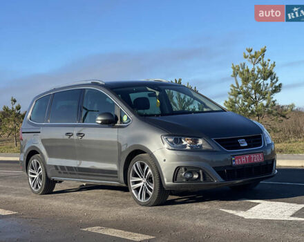 Сірий Сеат Альхамбра, об'ємом двигуна 2 л та пробігом 230 тис. км за 17950 $, фото 62 на Automoto.ua