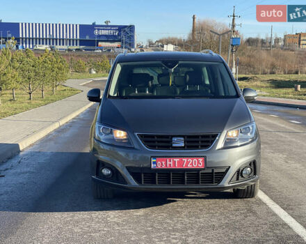 Сірий Сеат Альхамбра, об'ємом двигуна 2 л та пробігом 230 тис. км за 17950 $, фото 52 на Automoto.ua