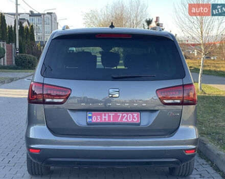 Сірий Сеат Альхамбра, об'ємом двигуна 2 л та пробігом 230 тис. км за 17950 $, фото 16 на Automoto.ua