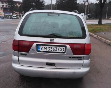 Серый Сеат Альхамбра, объемом двигателя 1.9 л и пробегом 500 тыс. км за 2400 $, фото 5 на Automoto.ua