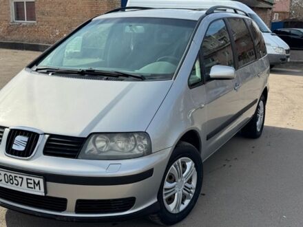 Серый Сеат Альхамбра, объемом двигателя 1.9 л и пробегом 318 тыс. км за 5500 $, фото 1 на Automoto.ua