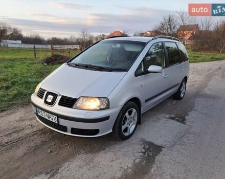 Серый Сеат Альхамбра, объемом двигателя 1.9 л и пробегом 350 тыс. км за 1650 $, фото 1 на Automoto.ua