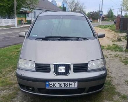 Сірий Сеат Альхамбра, об'ємом двигуна 1.9 л та пробігом 338 тис. км за 4500 $, фото 1 на Automoto.ua