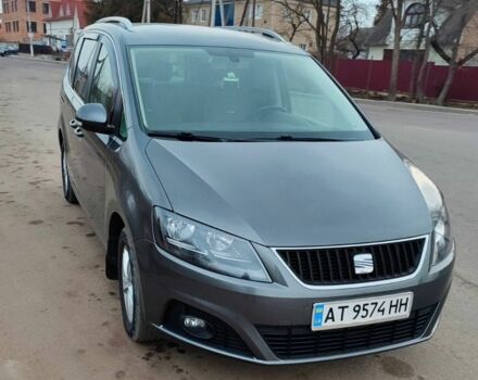 Серый Сеат Альхамбра, объемом двигателя 2 л и пробегом 270 тыс. км за 12922 $, фото 1 на Automoto.ua