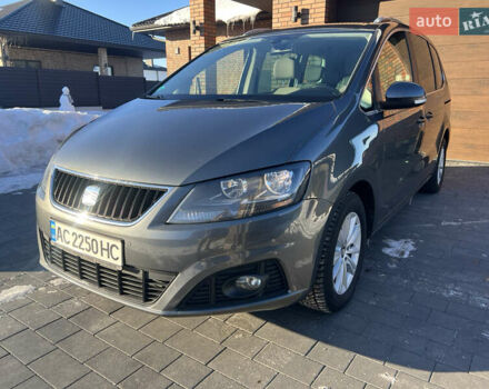 Серый Сеат Альхамбра, объемом двигателя 1.97 л и пробегом 323 тыс. км за 14500 $, фото 1 на Automoto.ua