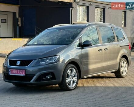 Серый Сеат Альхамбра, объемом двигателя 2 л и пробегом 230 тыс. км за 15850 $, фото 1 на Automoto.ua