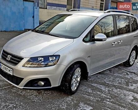 Серый Сеат Альхамбра, объемом двигателя 2 л и пробегом 298 тыс. км за 16950 $, фото 1 на Automoto.ua