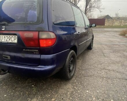 Синій Сеат Альхамбра, об'ємом двигуна 1.9 л та пробігом 280 тис. км за 1071 $, фото 4 на Automoto.ua