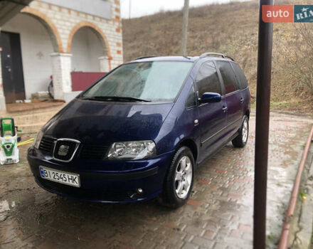 Синий Сеат Альхамбра, объемом двигателя 1.78 л и пробегом 300 тыс. км за 5300 $, фото 1 на Automoto.ua