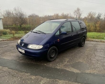 Синий Сеат Альхамбра, объемом двигателя 1.9 л и пробегом 280 тыс. км за 1071 $, фото 1 на Automoto.ua